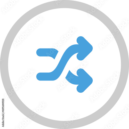 Shuffle Arrows Icon