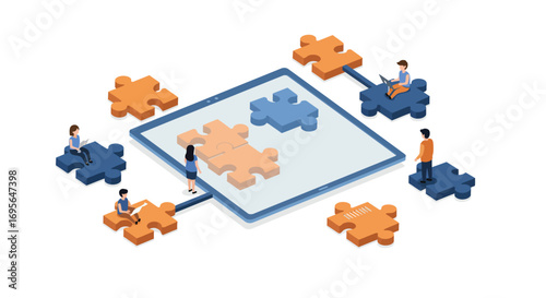 Strategic Disconnects: Visualizing Complex Business Fragmentation and Unsolved Challenges
