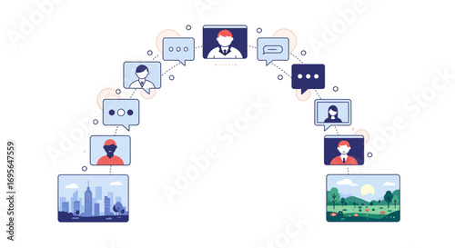 Intelligent Network Portal: Pioneering Seamless Global Connectivity and Secure Data Flow
