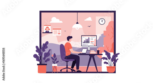 Vibrant Minimalist Flat Design Vector Toolkit for Modern Brand & Digital Product Clarity