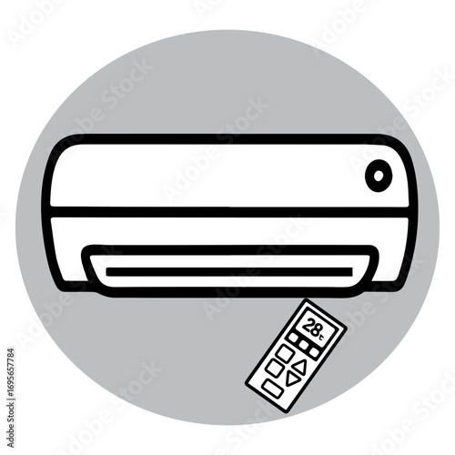 AC unit and remote icon