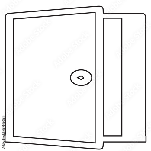 Open Door Outline