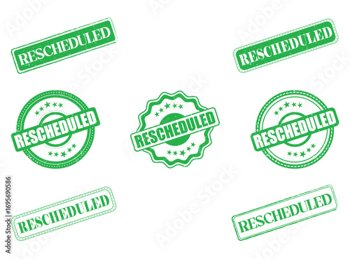 Collection of Rescheduled Rubber Stamps and Seals