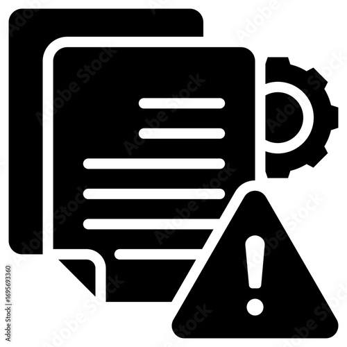 risk management icon isolated on white background. vector illustration icon for market fluctuation