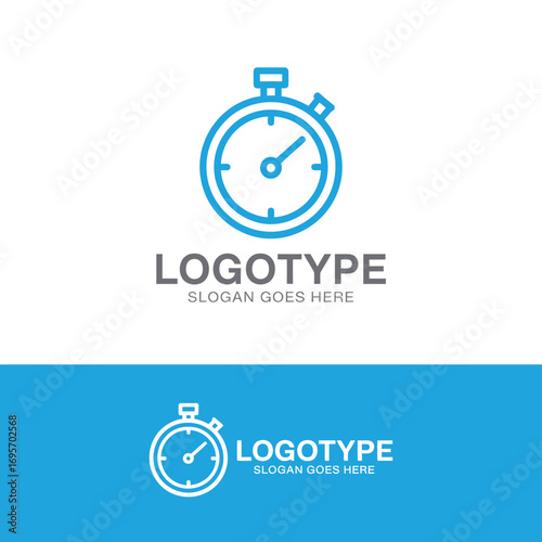 Dynamic stopwatch logo design templates capturing speed, efficiency, and time management for modern brands and innovative businesses seeking professional visual identity