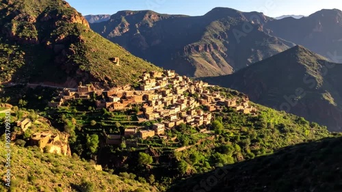 Stunning Mountain Village nestled in Moroccan Valley