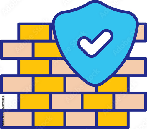 Firewall Protection Icon