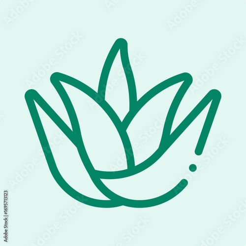 Flower symbol artwork trendy useful vector Illustration design good colorful background