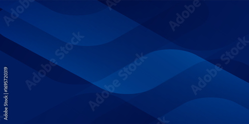Abstract blue background with glowing geometric lines. Texture luxury