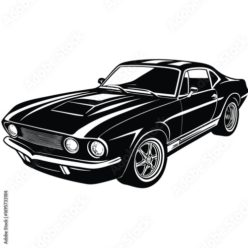 vector illustration of a car