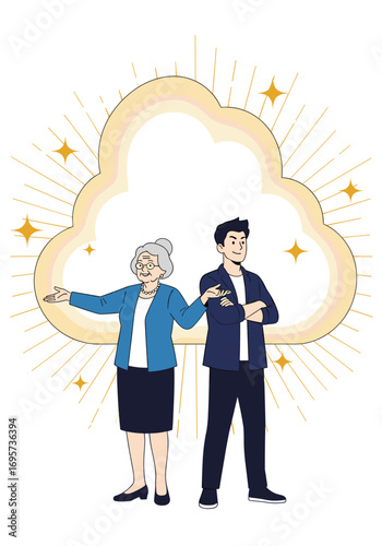 Intergenerational collaboration and wisdom sharing for future success