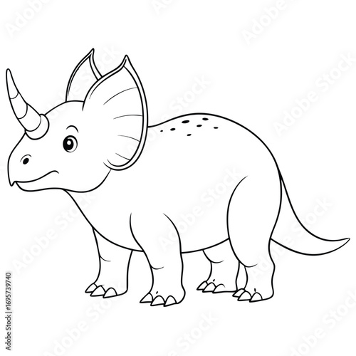 Ankylosaurus vector illustration