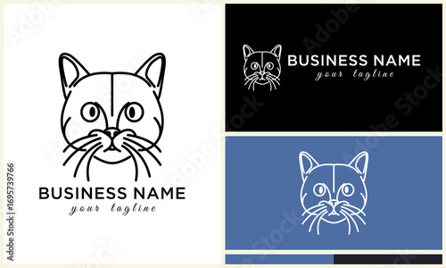 Cat Logo Designs. (1)