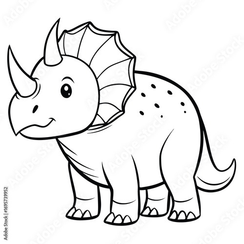 Ankylosaurus vector illustration