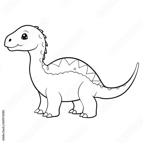 Ankylosaurus vector illustration