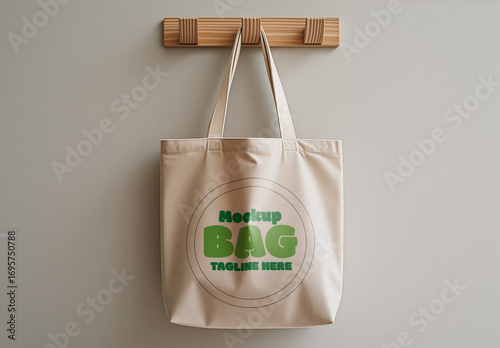 Hanging Tote Bag Mockup