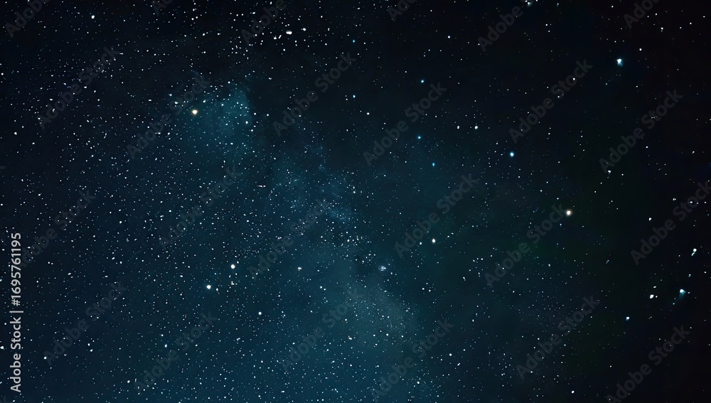 Obraz premium A breathtaking view of a starry night sky filled with twinkling stars and the Milky Way