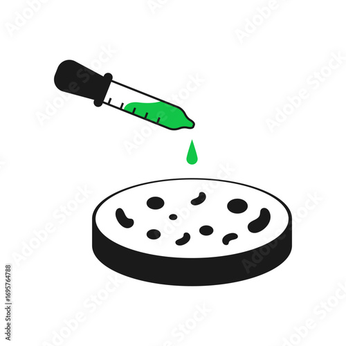 Science logo icon illustration