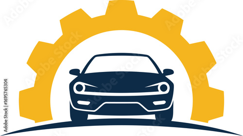 Automotive Repair and Service Logo