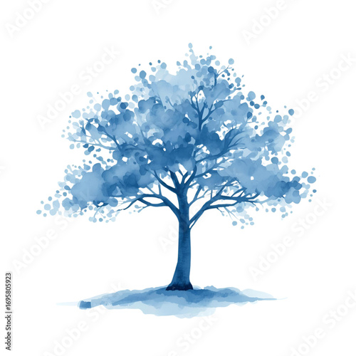 Trees, transparent background, the relaxing shade of nature