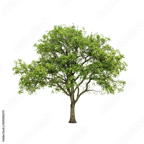 Trees, transparent background, the relaxing shade of nature