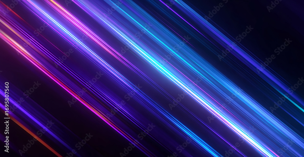 Fototapeta premium Stripes line png speed flash motion trail curve tail vector beam light effect laser stripe bright blur dynamic zone. 