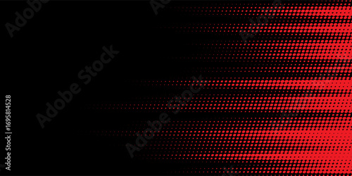 Red black brush stroke pattern car sticker abstract banner sporty lines red black color combination brush stroke pattern grunge.