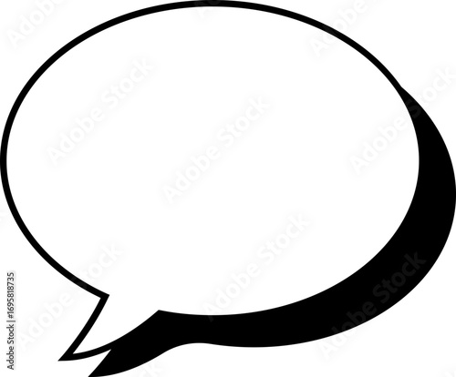 blank empty speech bubbles for text icon . colourful pattern of empty different shape speech bubbles. Vector illustration modern banner style. Color banners Vector stock illustration. 