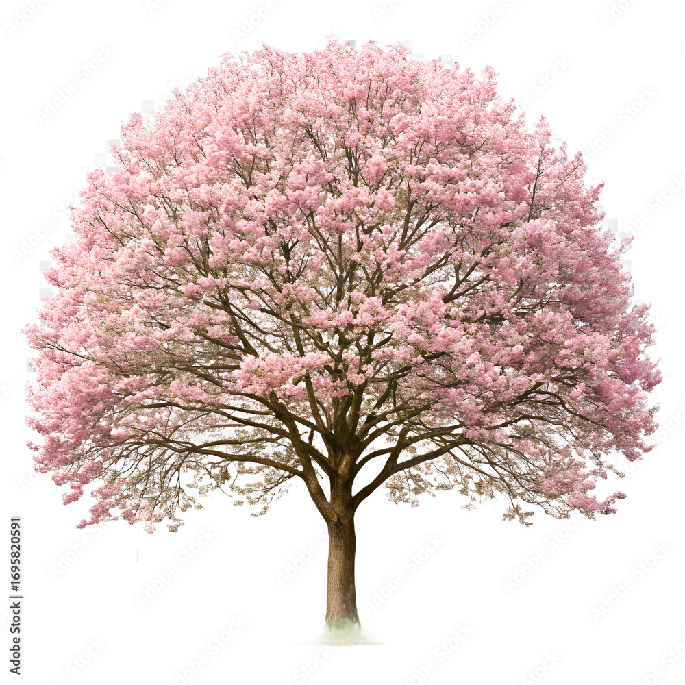 Fototapeta premium tulip tree pang isolated on transparent background