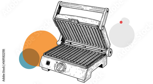 Explore the versatility of a compact electric grill for delicious indoor and outdoor cooking adventures