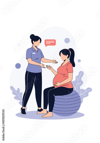 Prenatal exercise and healthcare guidance for expectant mothers during pregnancy