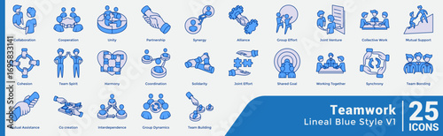 Teamwork Bundle H25 V01 Lineal Blue
