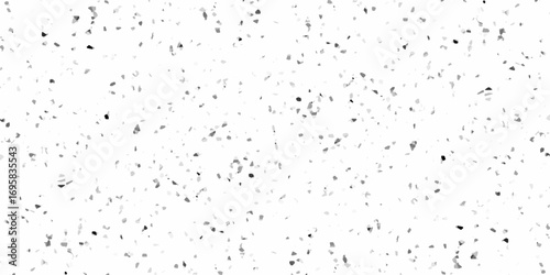 Abstract black speckled white background. White Textured Background with Small Black Dots. pattern of scattered small dark squares on a white background drops of water on a glass.
