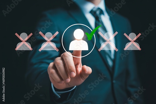 Hr recruitment process selecting candidate for new job role