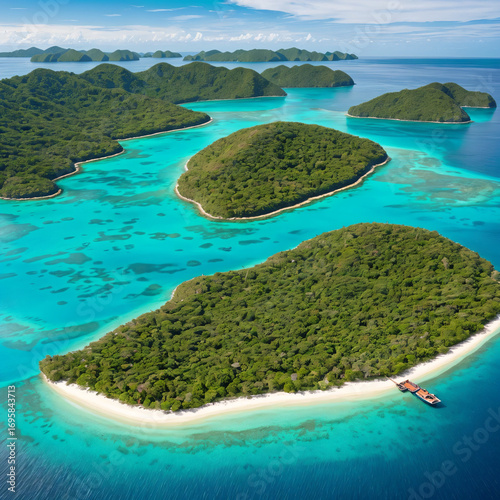 awesome tropical islands in the sea