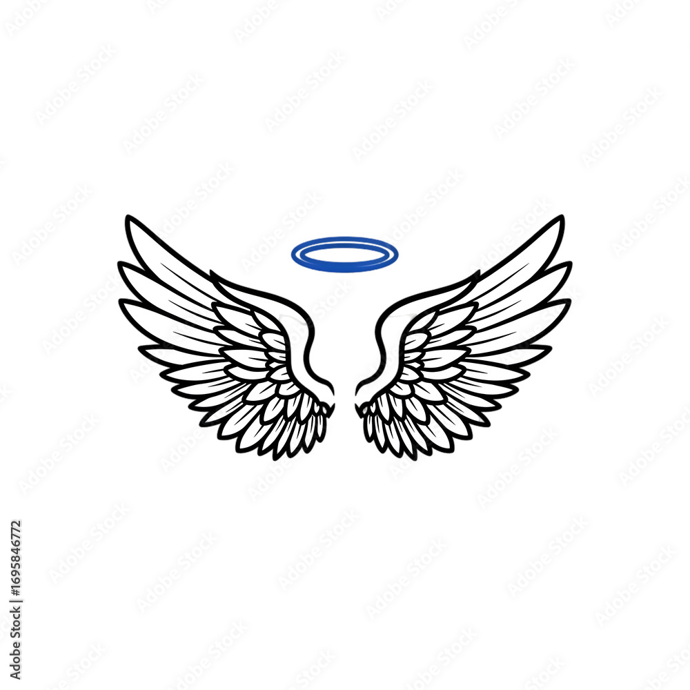 Obraz premium eagle with wings
