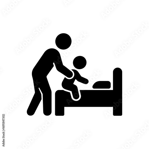 Parent Bedtime Routine Icon