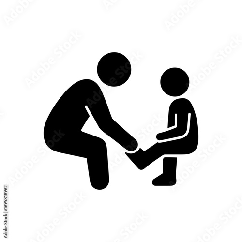 Tying Shoes Icon