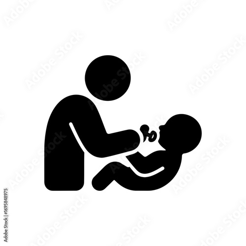 Giving Pacifier Icon