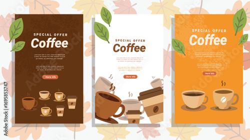 Coffee special offer flyer