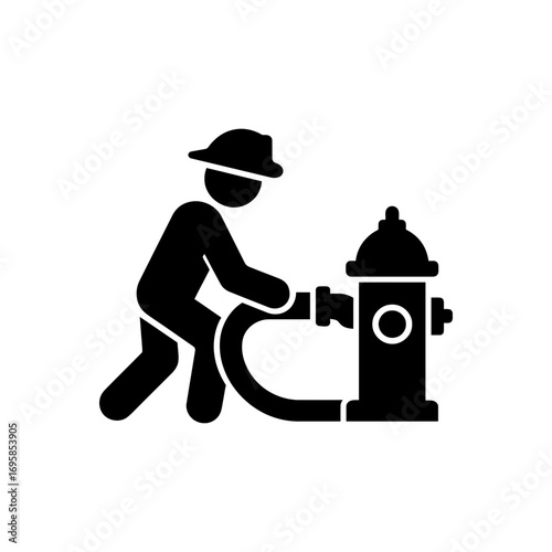 Firefighter Fire Hydrant icon