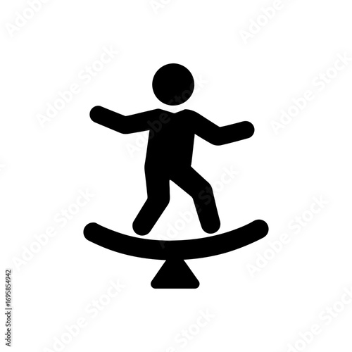 Playground See-saw icon