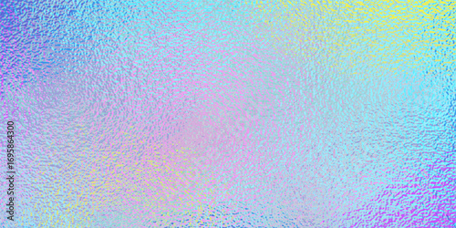 Iridescent holographic foil background. Metallic rainbow effect. Shining textured gradient