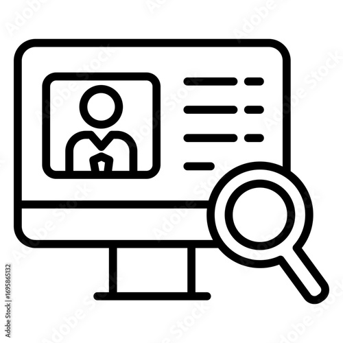 Job search icon