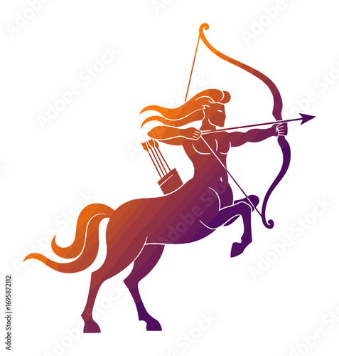 Sagittarius-inspired zodiac art and tattoo designs. Find mythical centaur illustrations for your horoscope or celestial-themed projects