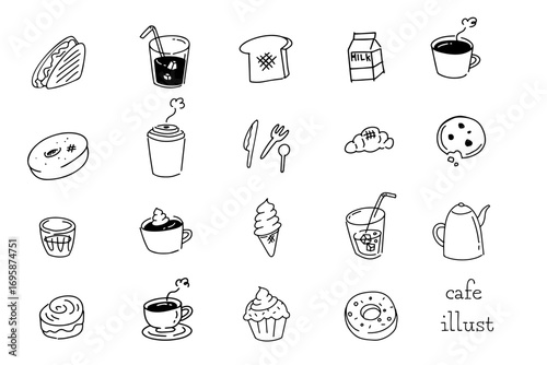 カフェイラスト