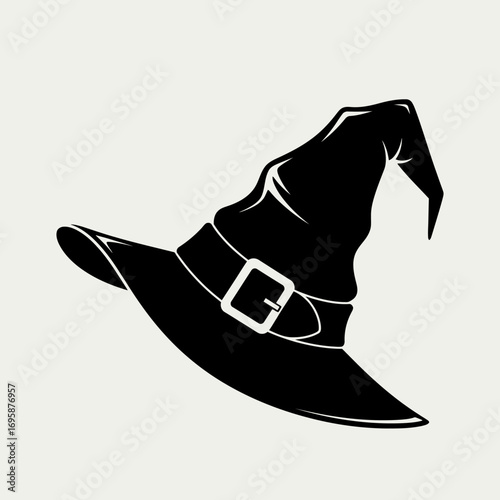 Cast a bewitching spell this Halloween with this classic witch hat design, perfect for spooky decorations, party invitations, and magical themed projects that will enchant everyone