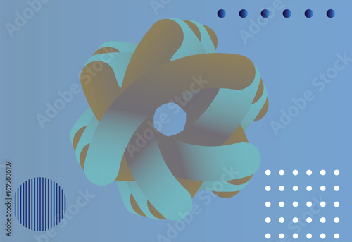 Modern gradient poster background vector . Cover template with colors geometric shape pattern. Modern Design for banner art, flyers, brochures, covers and web design