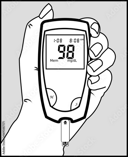 Glucometer Test Result