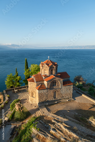 Orthodox Church of St. John the Theologian in Kaneo and Lake Ohrid